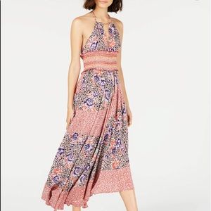 Free People Gabriela Halter Slip Dress Size Small Terracotta New With Tags